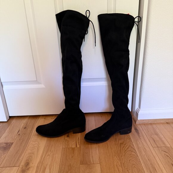 Charles By Charles David Gammon Over-the-knee thigh high boots in black - Picture 6 of 7